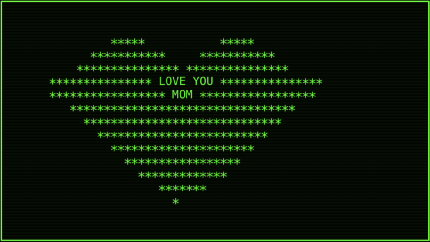 Ascii Heart